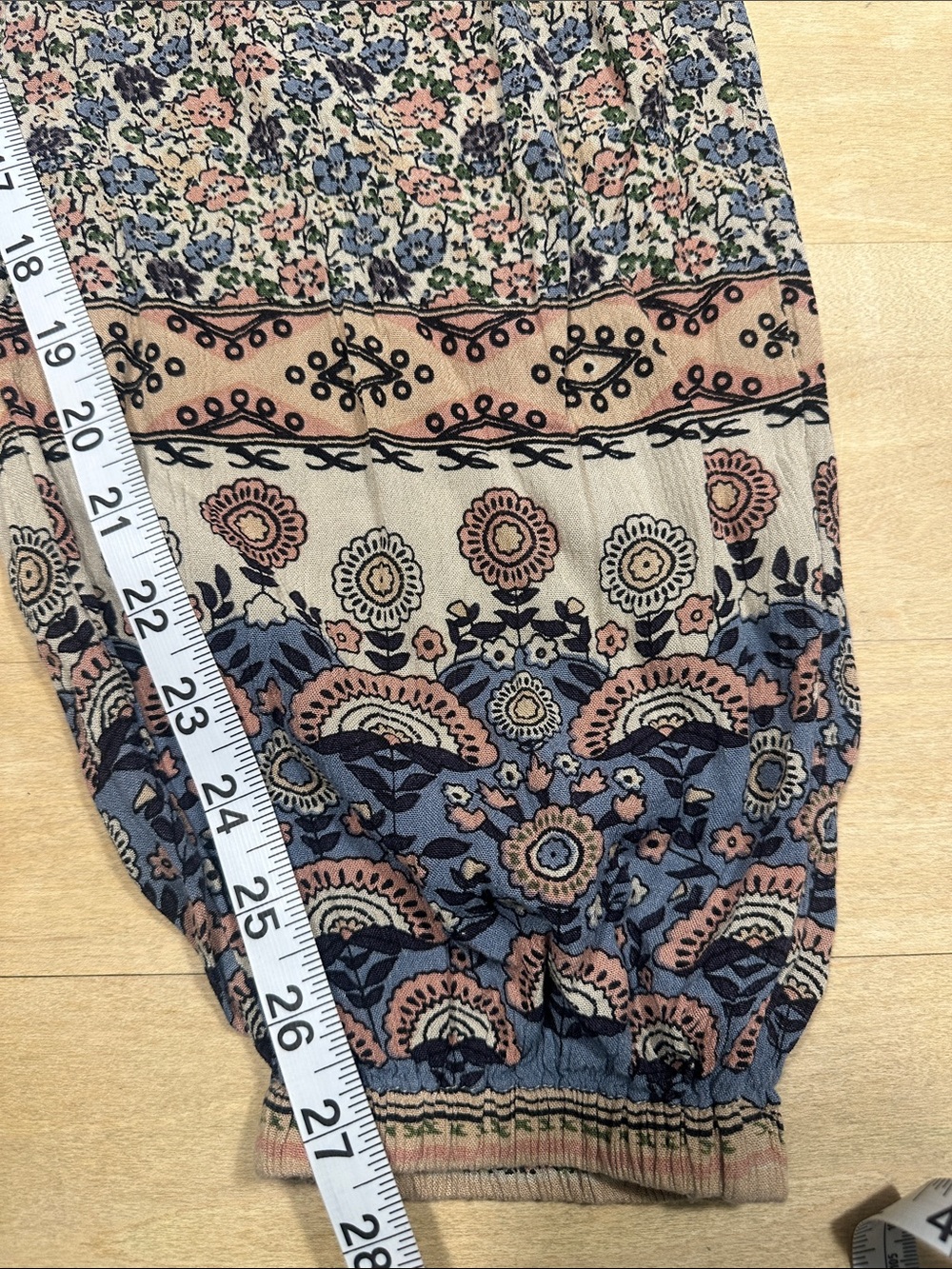 NATURAL LIFE Allison Pant in Border Print Sz L - Picture 11 of 11